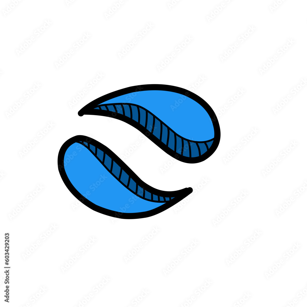 Water drop Doodle illustration Water drop Doodle illustration