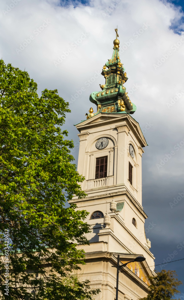 The Cathedral Church of St. Michael the Archangel (Serbian: Saborna Crkva Sv. Arhangela Mihaila); located in the heart of the city, its tower is one of the recognizable symbols of Belgrade