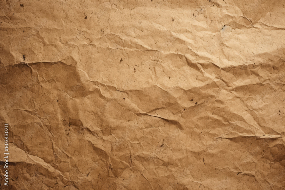 Old crinkled paper texture Old crinkled paper texture