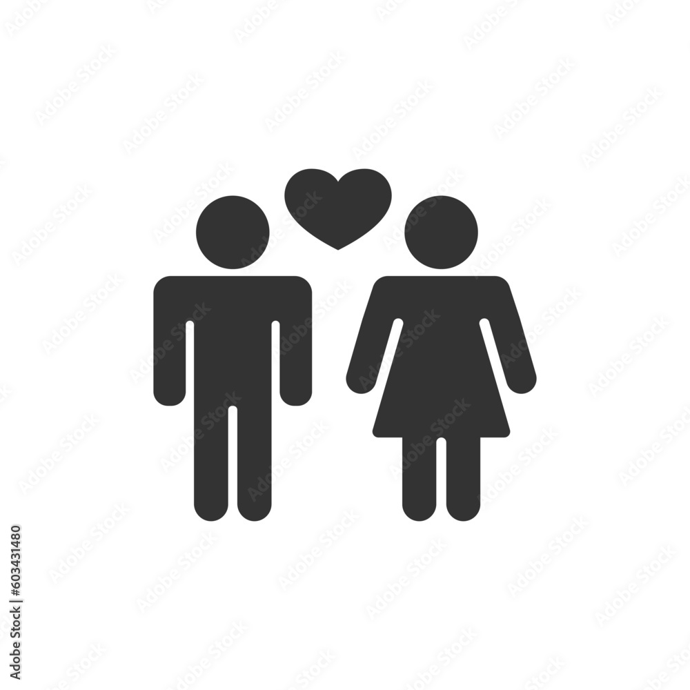 Male and Female icon. Couple symbol modern, simple, vector, icon for website design, mobile app, ui. Vector Illustration Male and Female icon. Couple symbol modern, simple, vector, icon for website design, mobile app, ui. Vector Illustration