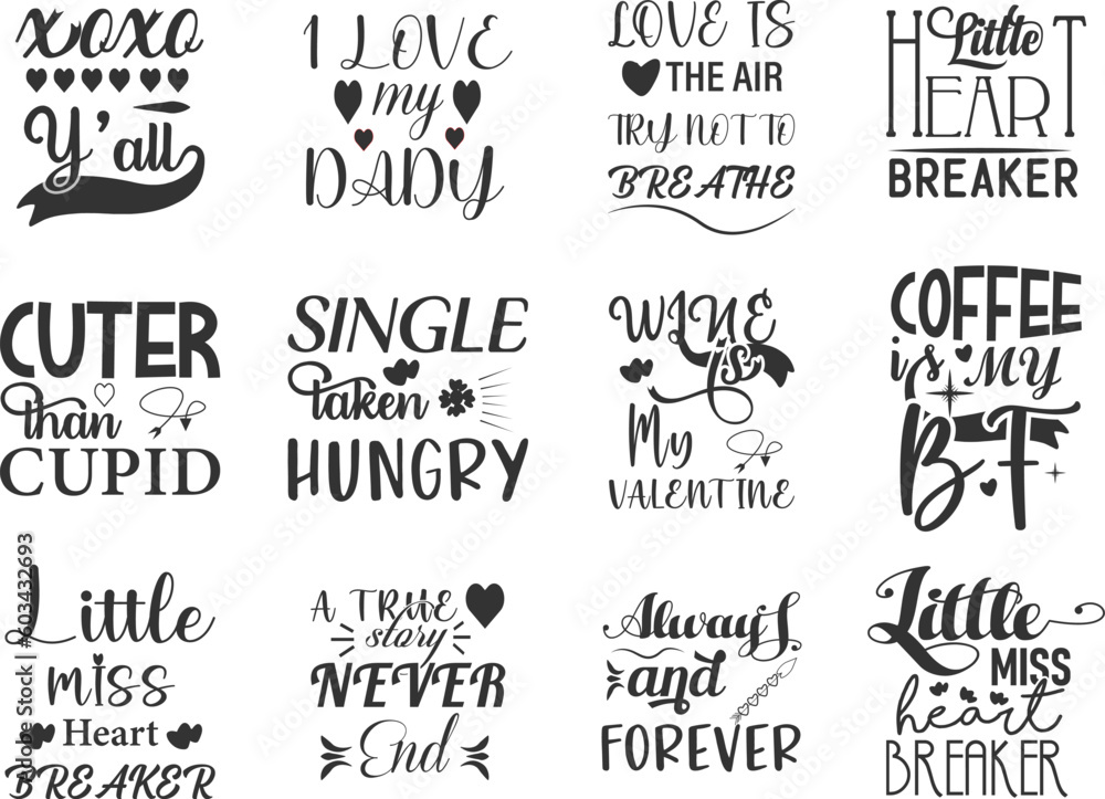 Fototapeta premium SVG Work Bundle.