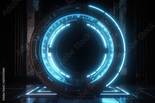stargate, digital portal, created with AI, AI, generative AI