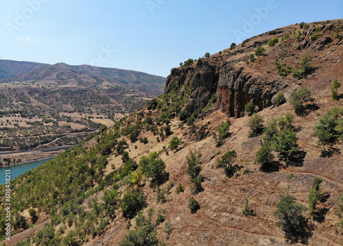 Located in Bingol, Turkey, the Zag Caves have been inhabited by humans since the 5th century.