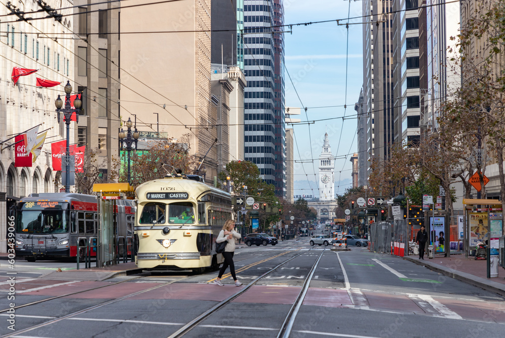 Market Street in San Francisco
