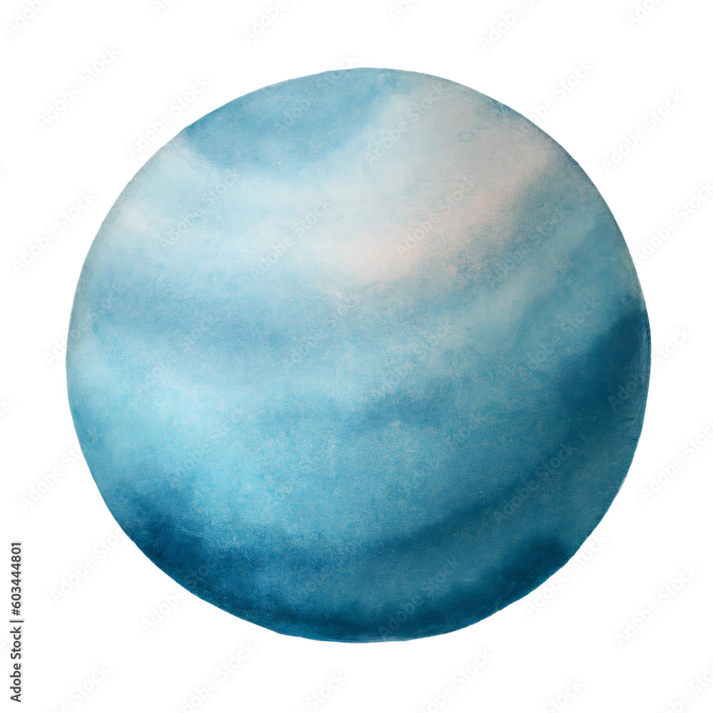 Watercolor Planet Png transparent Ai Generative Watercolor Planet Png transparent Ai Generative