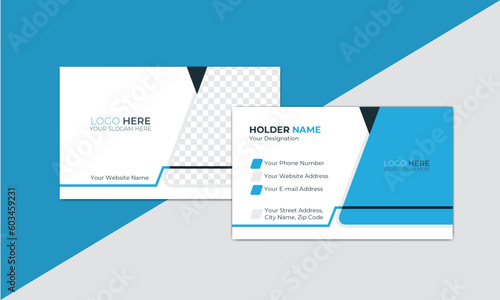 Corporate Business Card Design Template.