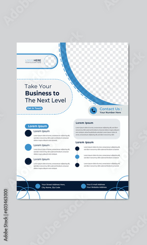 Simple Flyer Design Template.