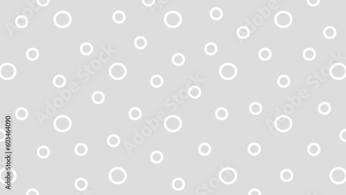Grey background with white circles
