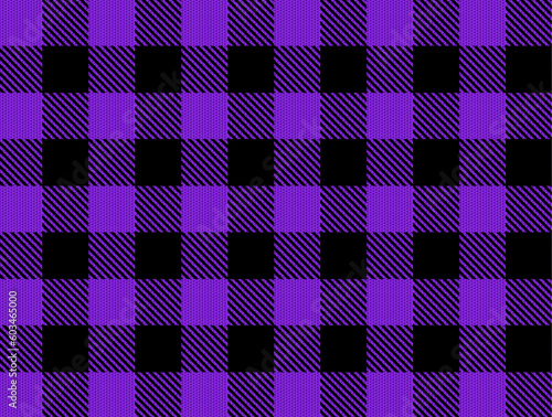 purple and black plaid vector repeating pattern swatch seamless stitching fabric texture gingham striped checker