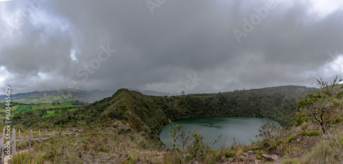 lake Guatavita (Laguan de Guatavita) Dorado leyend photo