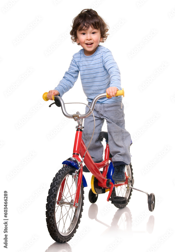 lLttle boy riding bicycle lLttle boy riding bicycle