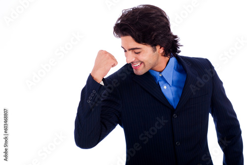 portrait of Handsome successful business man