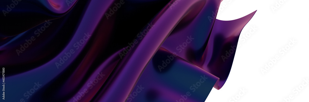 Obraz premium Holographic Illusionary Realm: Step into a Transcendent 3D Holographic Experience