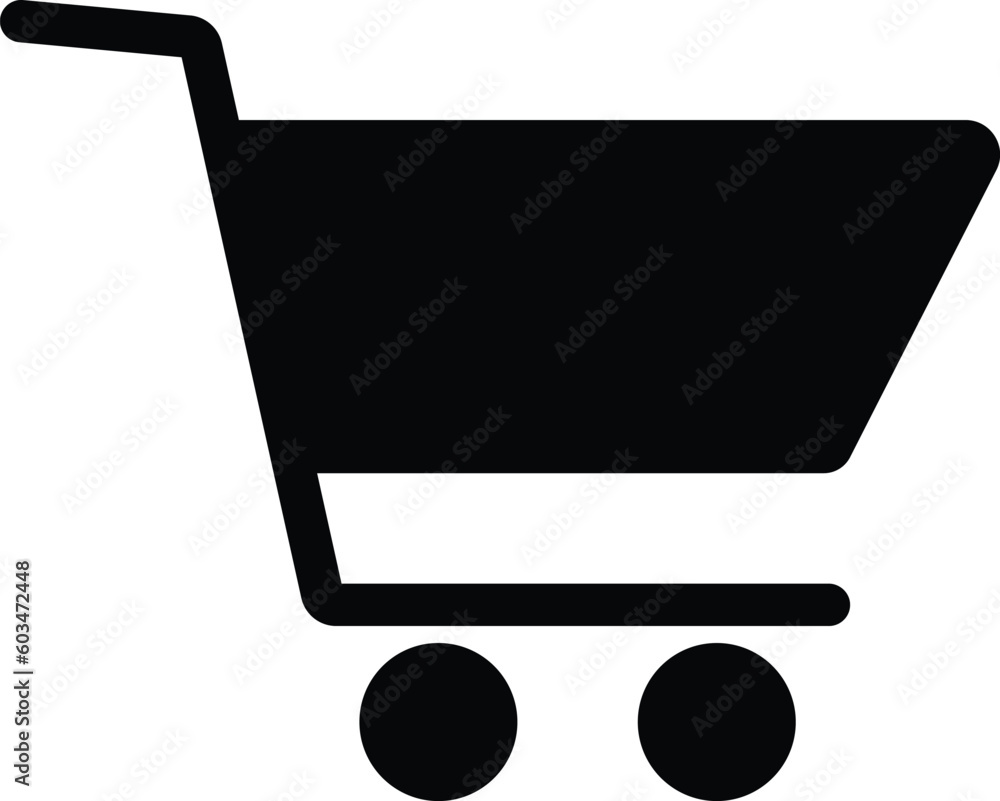 shopping cart icon in flat style . shopping basket icon vector for website shopping cart icon in flat style . shopping basket icon vector for website