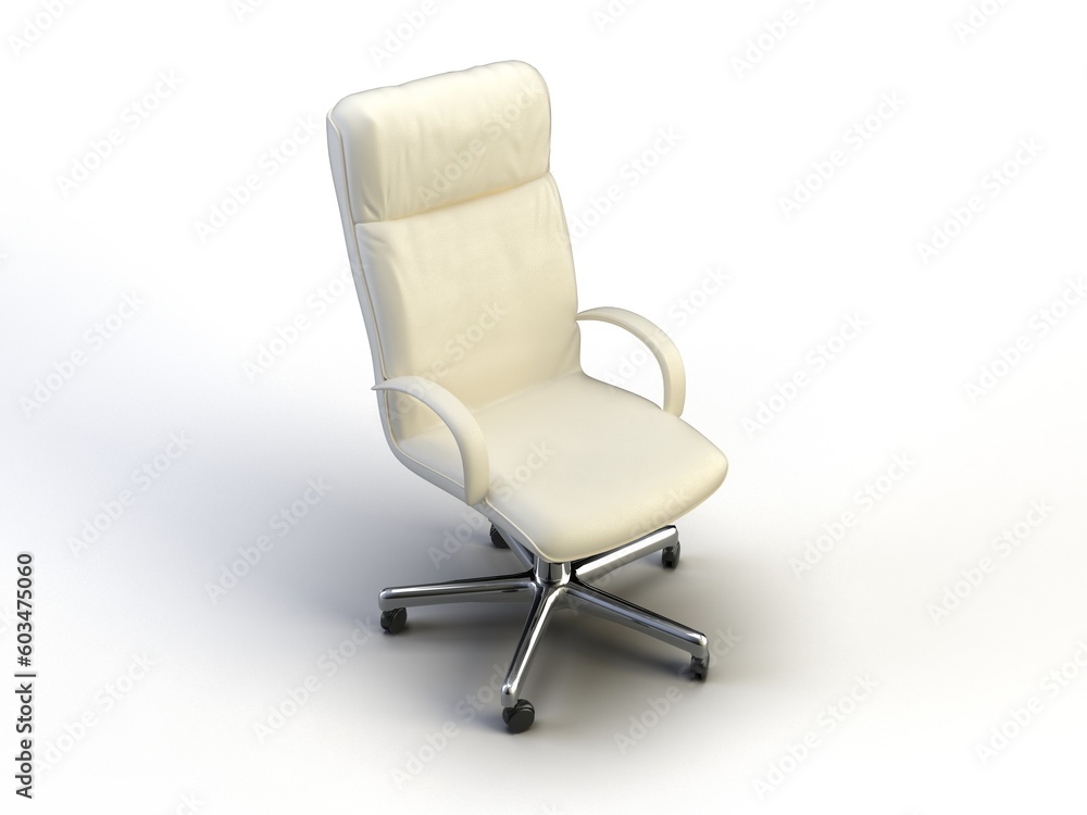 office chair on the white background office chair on the white background