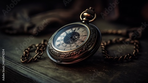 Vintage Pocket Watch - Concept of Time