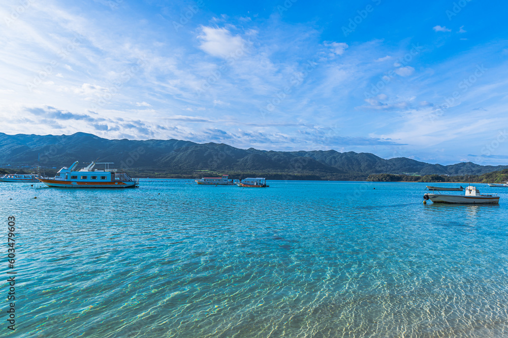 Obraz premium 沖縄県・石垣島 川平湾の絶景 