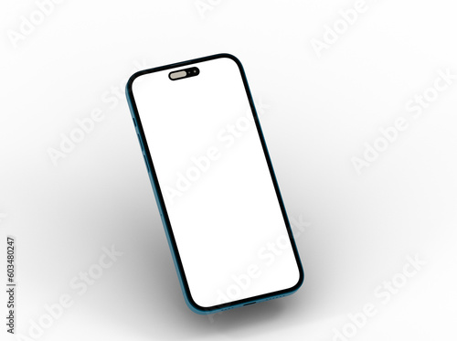 All-screen smartphone mocku...