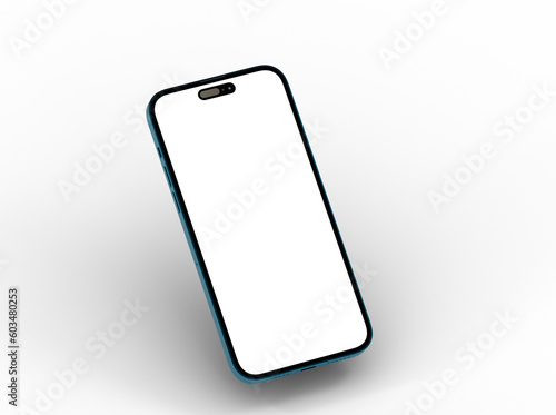 phone 3d illustration mockup smartphone 3d