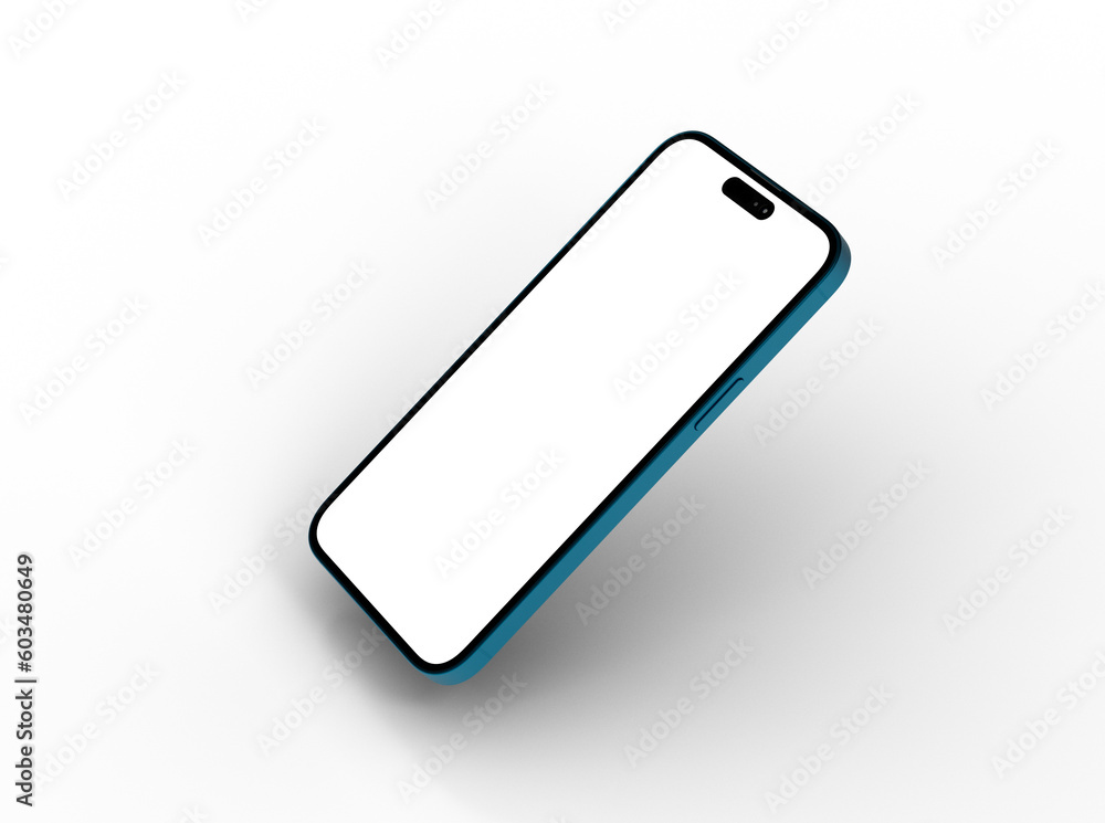 Mockup - Smartphone. Mobile phone Template. Telephone 3d Mockup - Smartphone. Mobile phone Template. Telephone 3d