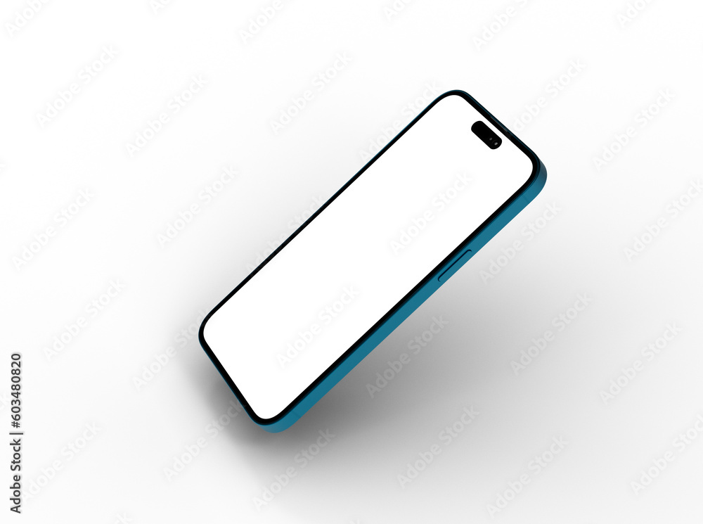 Mock up of smartphone - 3d rendering Mock up of smartphone - 3d rendering