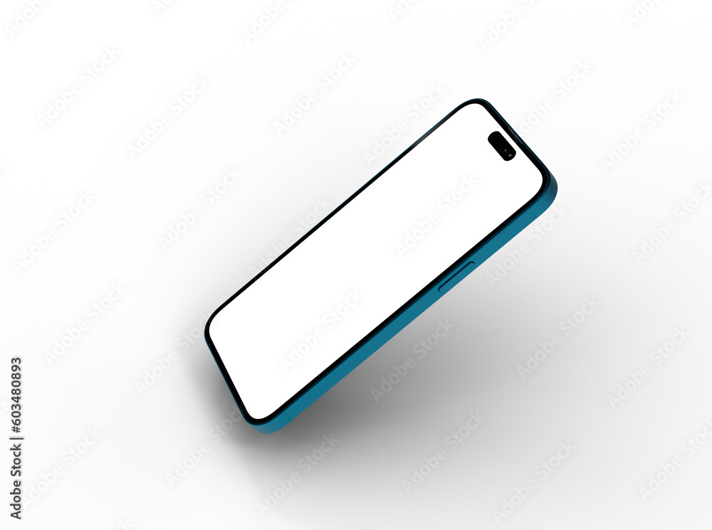Mockup - 3d render illustration hand holding the white smartphone Mockup - 3d render illustration hand holding the white smartphone