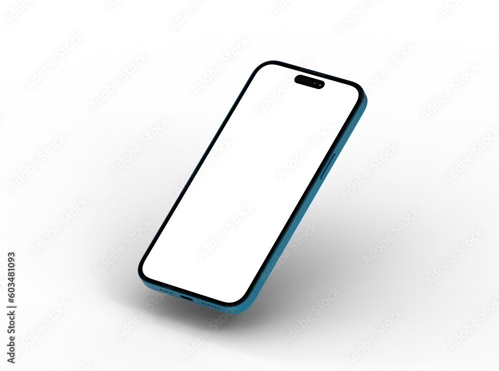 Mock up of smartphone - 3d rendering Mock up of smartphone - 3d rendering
