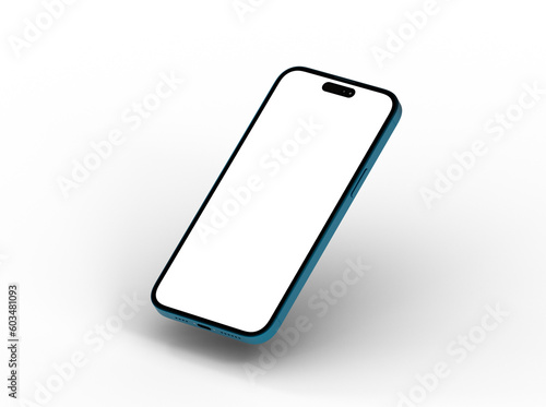 Mock up of smartphone - 3d rendering