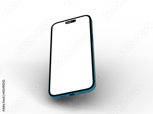 Mockup - Modern frameless smartphone Mock up