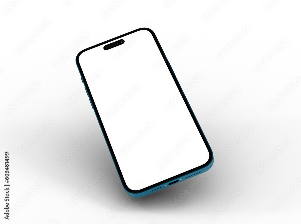 Mockup - smartphone With Blank Screen in 3d Mockup - smartphone With Blank Screen in 3d