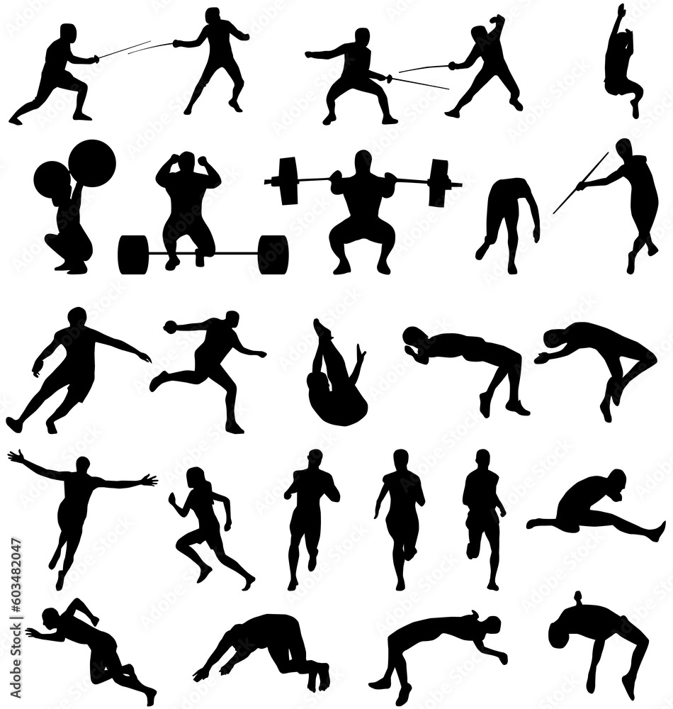 many different athletes of different sports many different athletes of different sports
