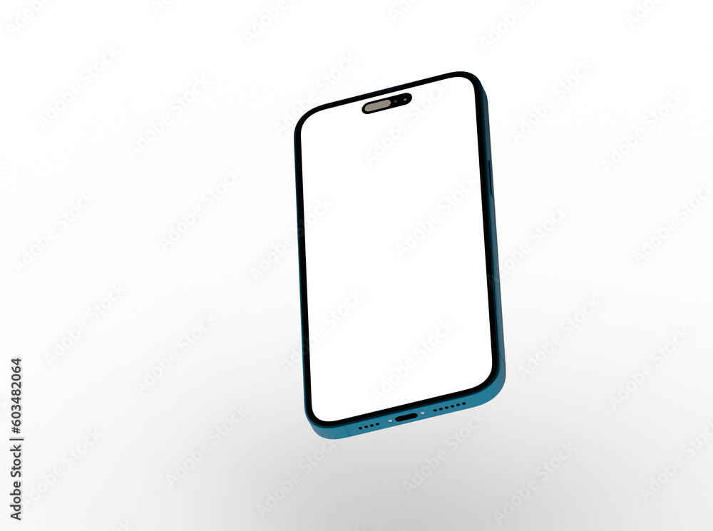 Mockup - Modern frameless smartphone Mock up