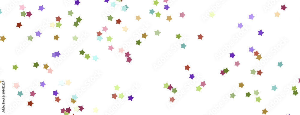 XMAS colored stars -