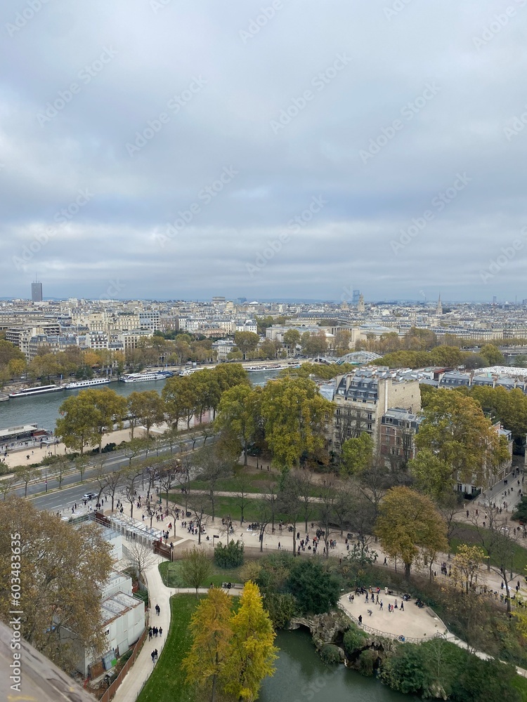 paris , france , Eiffel view