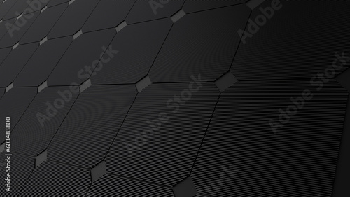 Foto Photovoltaic black cells