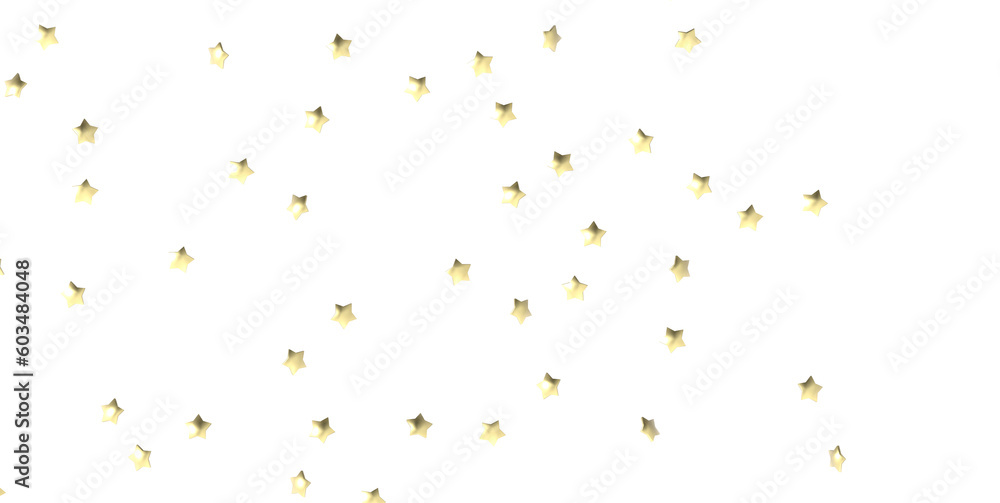 Obraz premium Stars - Festive christmas card. Isolated illustration white background. - PNG - PNG transparent