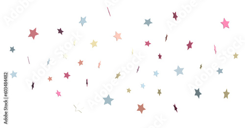 colorful whirlwind of stars. New png transparent