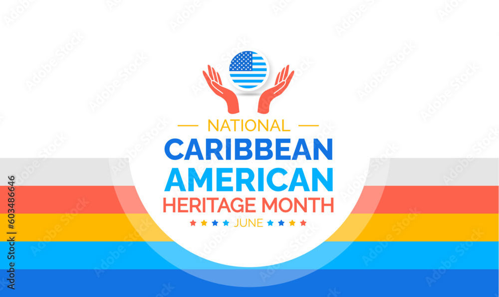 Caribbean American Heritage Month Background Or Banner Design Template caribbean-american-heritage-month-background-or-banner-design-template