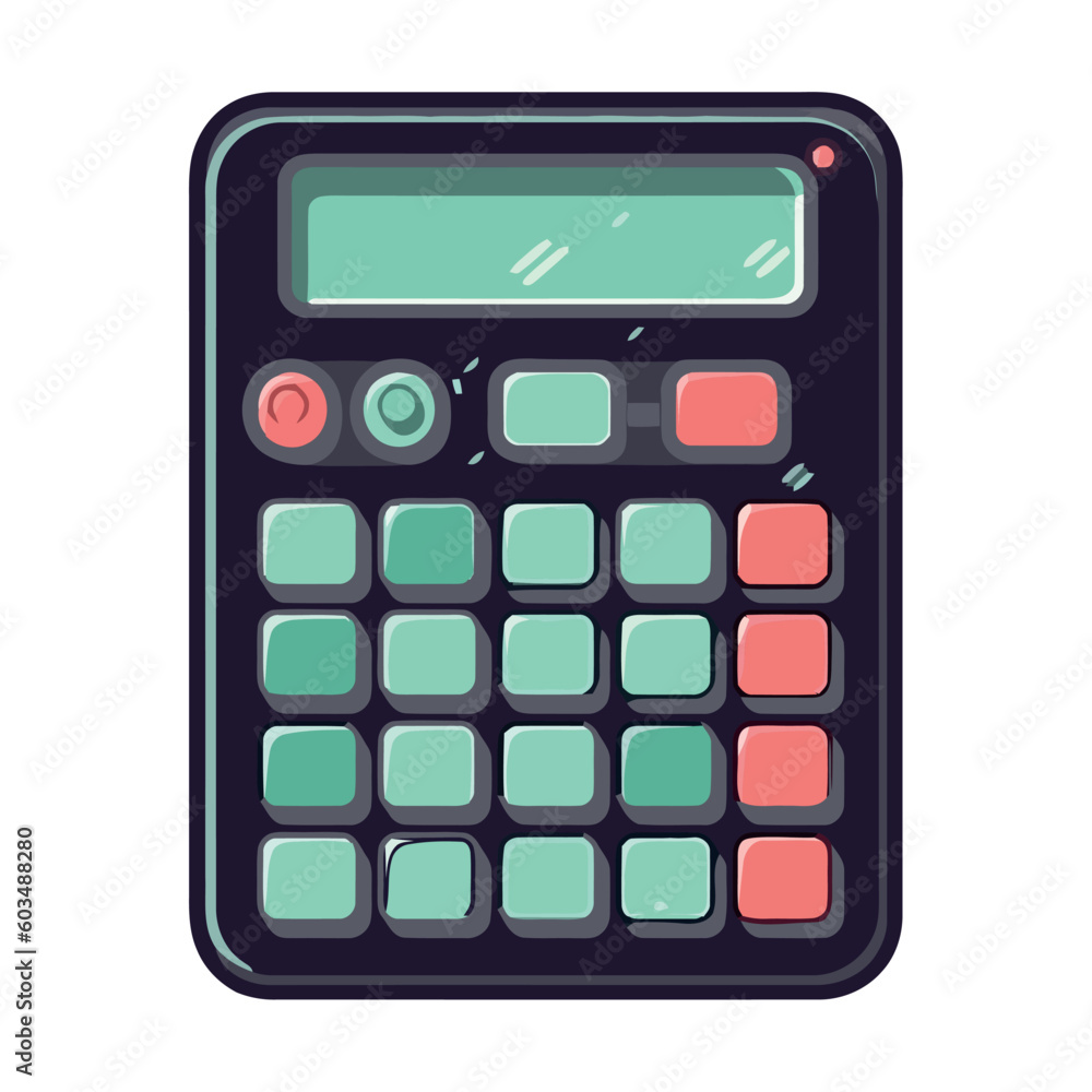 Finance symbol on calculator, a business success Finance symbol on calculator, a business success