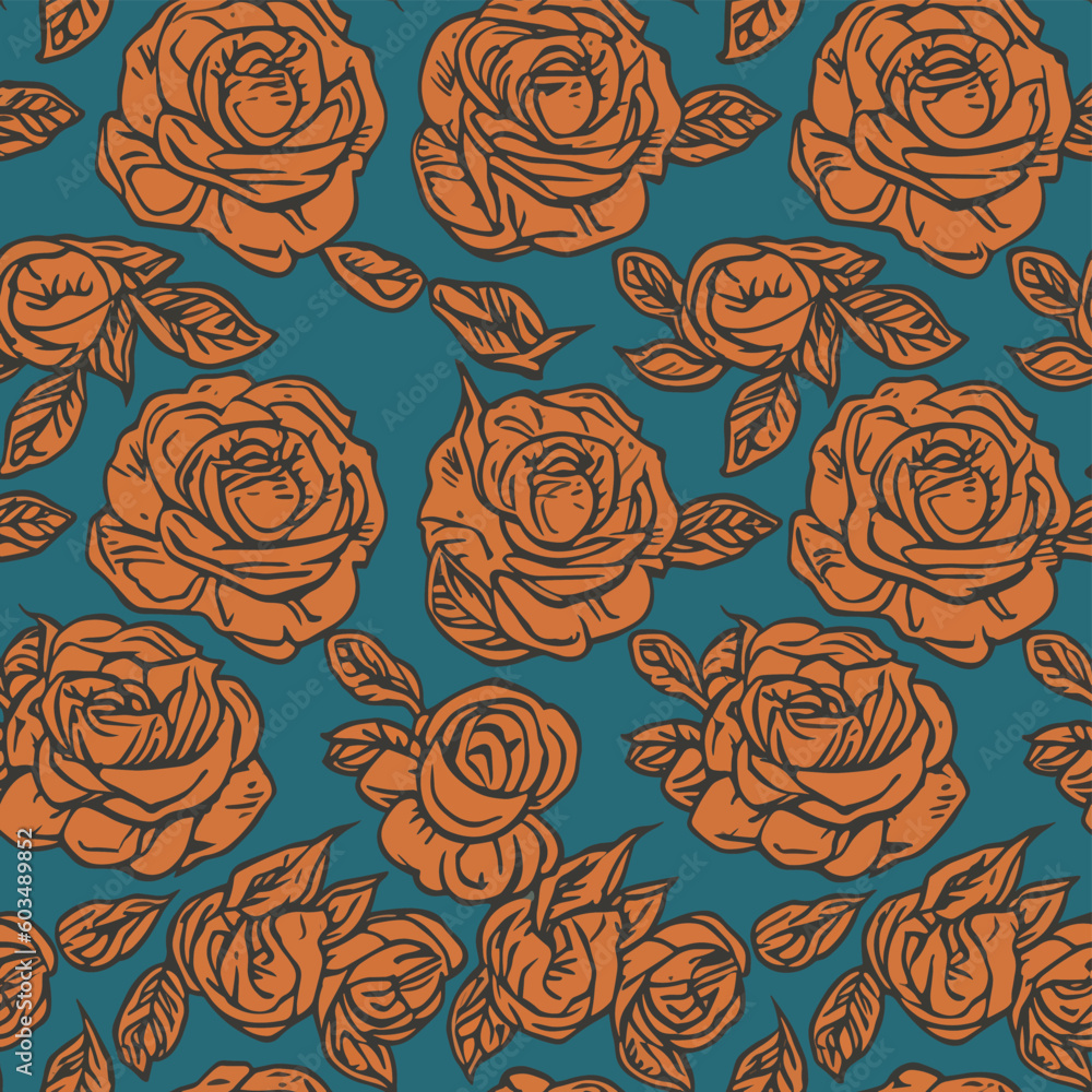 Seamless Colorful Rose Pattern.
Seamless pattern of roses in colorful style. Add color to your digital project with our pattern! Seamless Colorful Rose Pattern.
Seamless pattern of roses in colorful style. Add color to your digital project with our pattern!