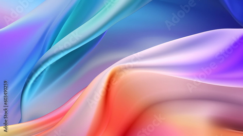abstract colorful waves
