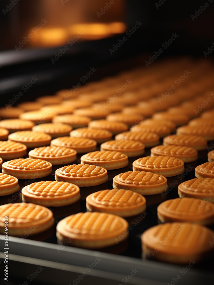 cookies on a baking tray cookies on a baking tray