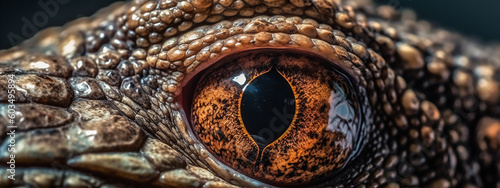 close up of a dragon, lizard, crocodile, head, eyes, lizard, camaleon, iguana, zoo, animal, evil, snake © federico