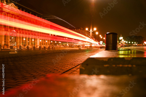 Bordeaux dans la nuit 