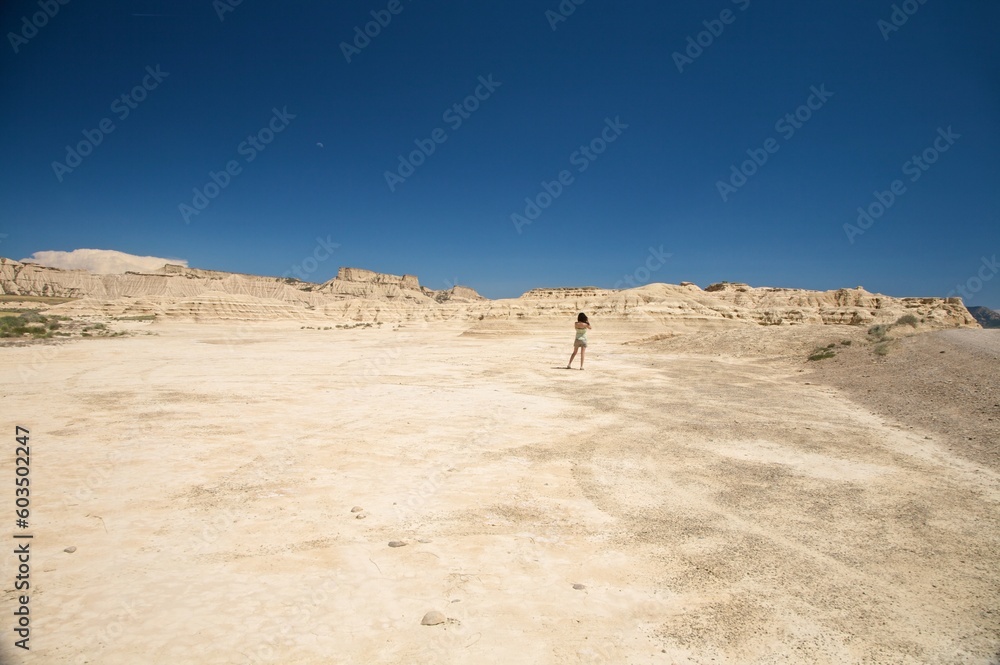 desert of Bardenas Reales at navarra in spain desert of Bardenas Reales at navarra in spain