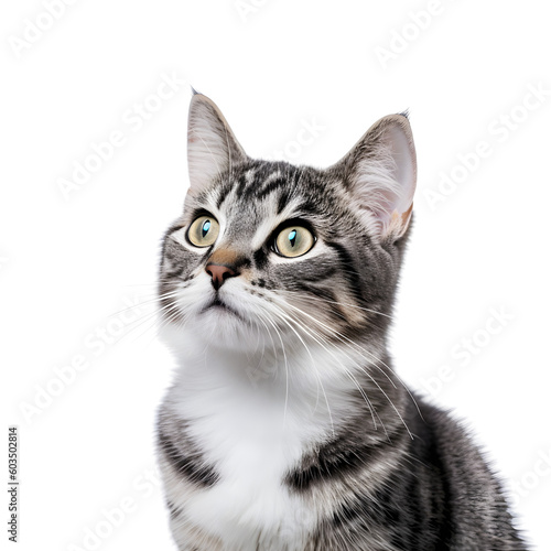 Cat on transparent background © sixis