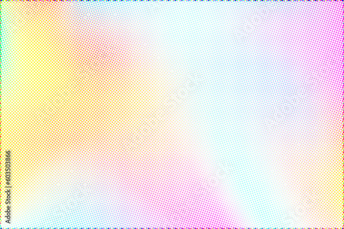 Abstract ethereal background with retro halftone effect