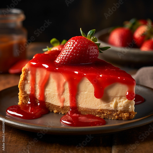 いちごのチーズケーキ