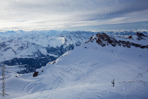 View to the Austrian Alps from Kitzsteinhorn © aniad