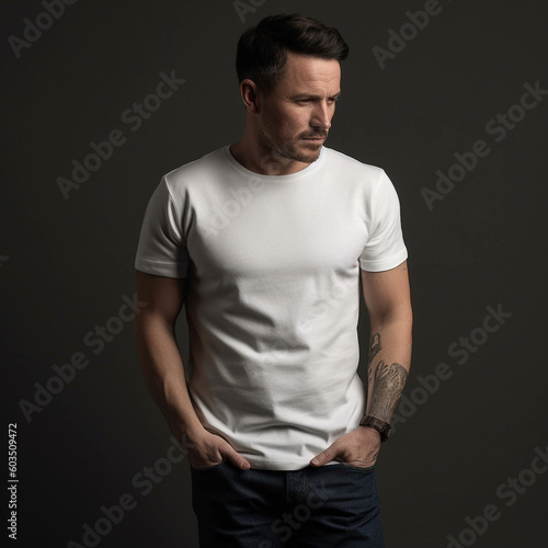 Blank mug for use as a mockup, add your own design created with AI generative technology 